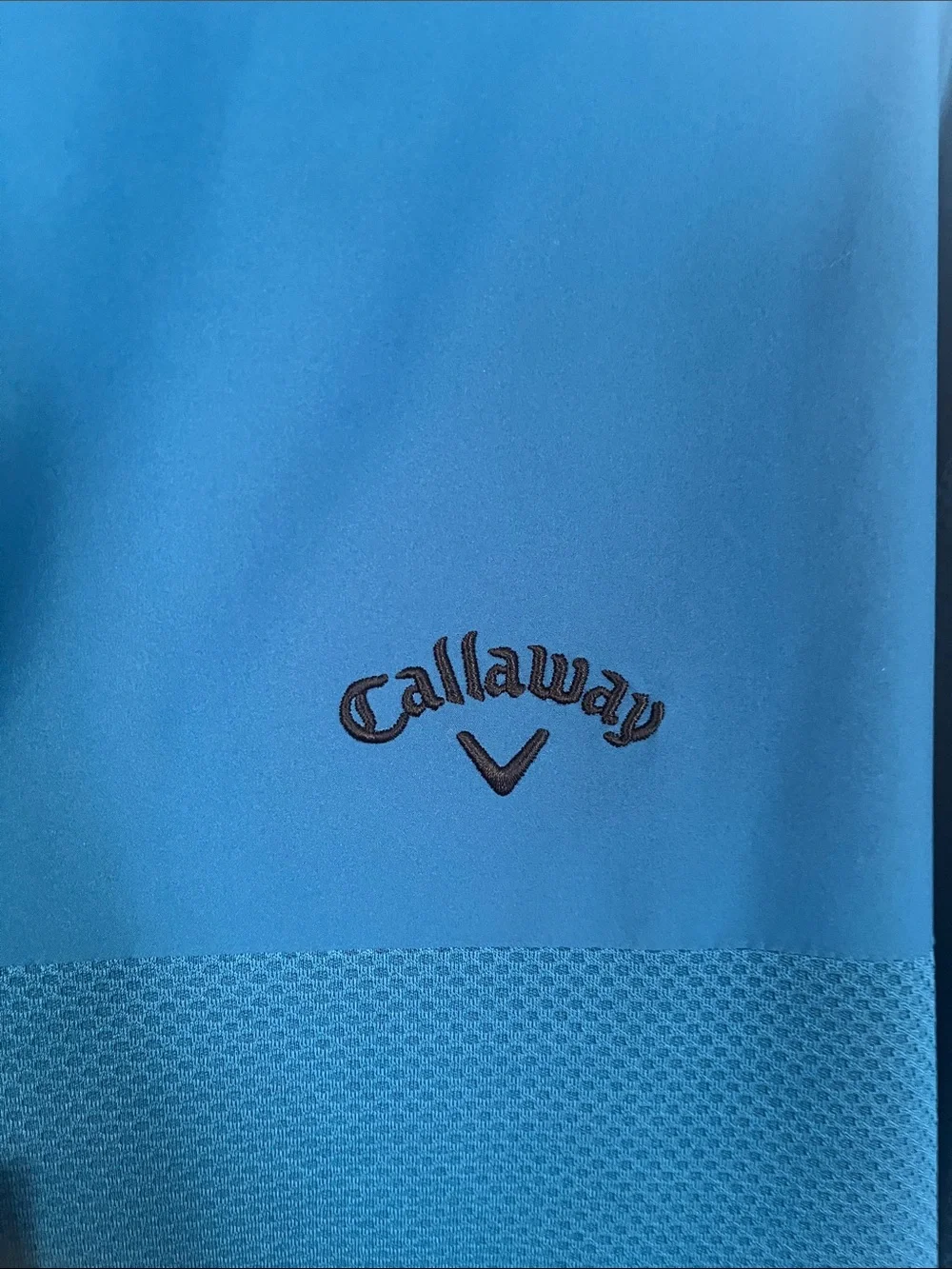 Callaway Blue Half-Zip Golf Pullover